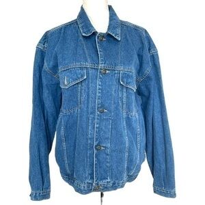 Vintage Bugle Boy Denim Jacket Size L